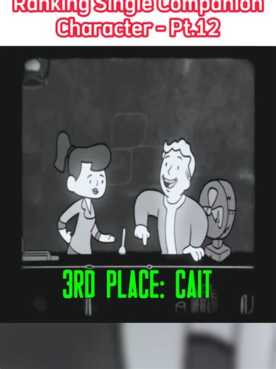 Ranking Every Single Companion Character - Pt.12 #fallout #fallout76 #fallout4 #fallout3 #falloutnewvegas #tipsandtricks #guide #gameontiktok