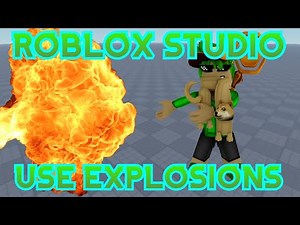 Roblox Tutorials: How to Use Explosions in Roblox Studio