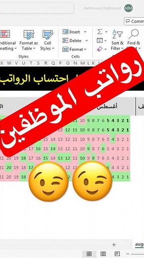حاسب رواتب الموظفين في ثواني باستخدام Excel فقط!