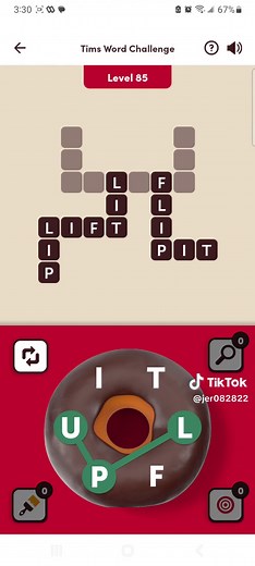 Tim Hortons Word Challenge Level 85 Answers