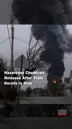Hazardous Chemicals Released After Train Derails in Ohio Twelve days after a train derailment released toxic chemicals, the residents of #EastPalestine, #Ohio, were given the all-clear to return to their homes. However, they are not convinced it's safe. Local residents are taking to #socialmedia, showing dead #fish floating in the streams. Residents are being told to wipe down surfaces, and to wash their bedsheets and curtains in short bursts to prevent contaminants from becoming airborne.