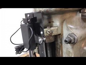 New quill DRO for knee mill