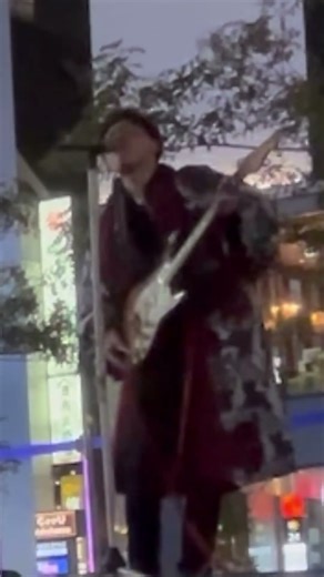 【横浜路上ライブ】切ない歌声が横浜を響かせる #和風ロック #路上ライブ #ギター