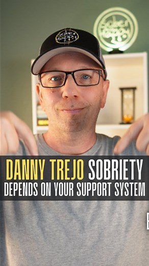 6K views · 10K reactions | Danny Trejo says the secret to having over 50 years clean and sober was his support system. | Sober And Happy | Facebook