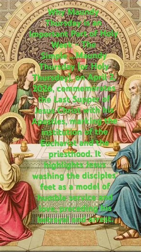 Maundy Thursday the Thursday in #holyweek #triduum #christianchristian #catholicchurch #jesus