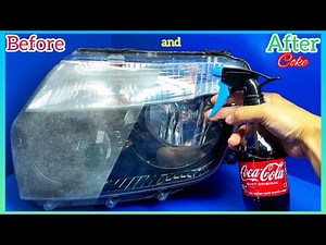 How To Restore Headlights PERMANENTLY.🚗Polishing Headlights.✅Cleaning headlights manually.