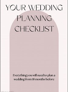 Wedding Planning Checklist! - Etsy