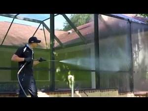 How to Clean Your Pool Screen Enclosure | Peter's Pressure Washing | Tampa FL