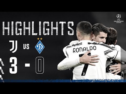 Juventus 3-0 Dynamo Kyiv | CR7 Hits 750 As Chiesa Scores First Goal! | Champions League Highlights