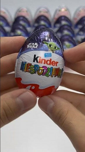 ASMR Kinder Surprise Chocolate Eggs