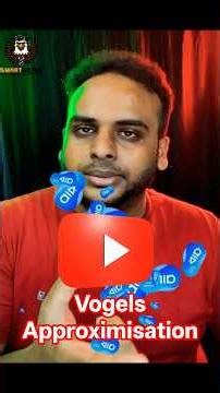 🚚 Transportation | Vogel’s Approximation | Profit ➝ Loss Matrix Trick💡Most Important Exam Problem