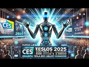Human Like Robots Take Over CES 2025: ENGINE AI SE01, 500K Tesla Bots & Realbotix Melody Humanoid
