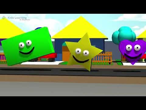shapes song | shapes rhymes | we are shapes | shape song | shape songs for kids | Kido TV