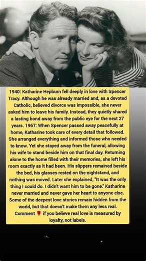 The Secret 27-Year Love Story of Spencer Tracy & Katharine Hepburn | Hollywood's Greatest Romance