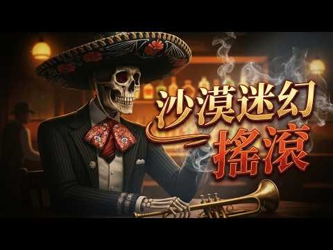 🌵 沙漠小酒館迷幻搖滾｜Desert Psychedelic Bar Rock 🍷｜微醺夜晚・獨處放空・深夜聊天・靈感發散 BGM
