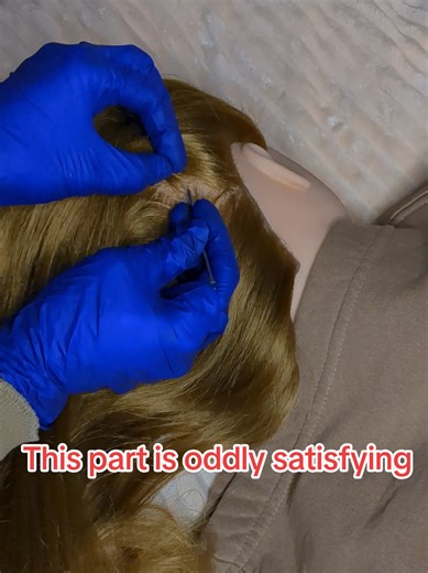 Satisfying Scalp Inspection With Gloves and Tools