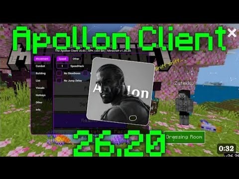 🚀APOLLON CLIENT 1.26.20 released 🔥 | FPS BOOST FOR MCPE (34 bit / 64 bit)
