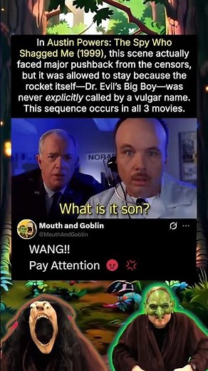 In Austin Powers: The Spy Who Shagged Me (1999), Dr.Evil's rocket ship is spotted...