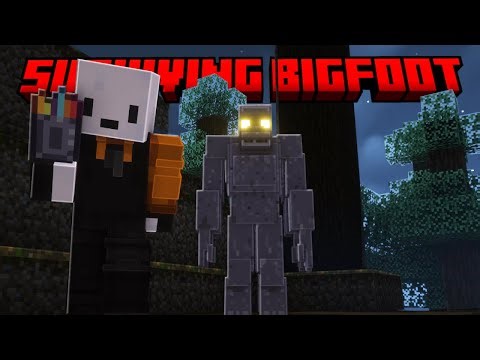 Surviving Bigfoot In Minecraft Hardcore...