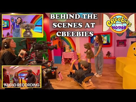 Behind the Scenes in the CBeebies House with Evie and Dodge the Dog