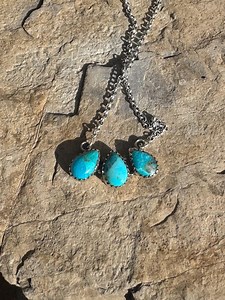 Turquoise 3 Stone - Etsy