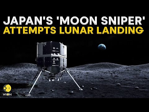 Japan Moon Mission LIVE: JAXA attempts the lunar landing of its Smart Lander | Japan Moon Sniper