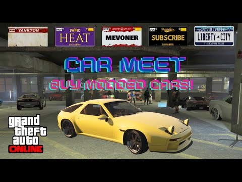 GTA 5 Online - LS Car Meet Buy MODDED CARS! {PS5} - JOIN IN!
