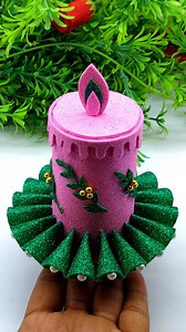 610K views · 8.3K reactions | Most Beautiful Christmas Candle Ornaments Making Ideas #Christmas #handmade #candles | Origami Art & Crafts | Facebook