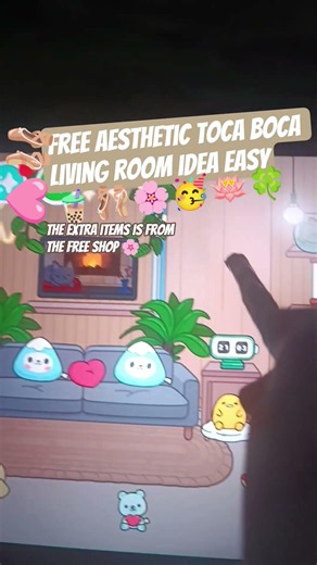 free aesthetic living room idea #tocaboca #tocabocasecrettoca #foryou #toca #easy