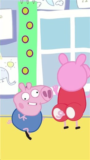Peppa Pig's butt is way too soft! #peppapigfunny #peppapig #peppapigsongs #animation #cartoonshorts