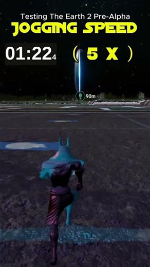 Jogging Speed In The Earth 2 Pre-Alpha #earth2