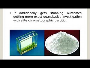 SILICA GEL THIN LAYER CHROMATOGRAPHY