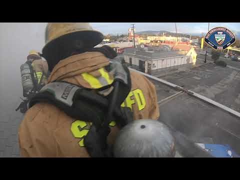 Commercial Structure Fire Lugo San Bernardino City