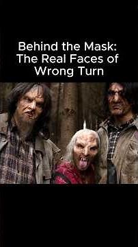 Behind the Mask: The Real Faces of Wrong Turn #WrongTurn #BehindTheMask #HorrorHistory
