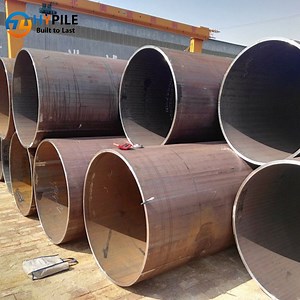 [Hot Item] Hypile ASTM A671 Cc65 LSAW Steel Pipe for Offshore Bridge/Heavy Piling