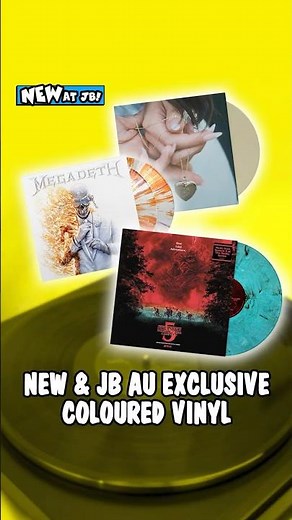 New & JB AU Exclusive Coloured Vinyl! 📀🎵 | JB Hi-Fi