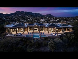 $22,500,000! One of a kind single level HILLTOP MANSION with 360 degree views in Paradise Valley, AZ