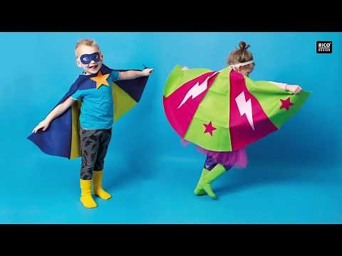 DIY Anleitung: Kostüm basteln für Karneval /Fasching | Superhelden Cape nähen