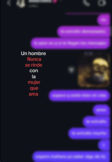 Un malentendido en el amor que merece aclararse