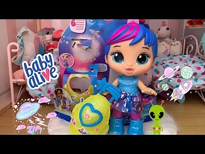 NEW Baby Alive Star Besties Doll packing to go to outer space ⭐️