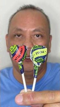 👂ASMR DUM DUMS FLAVOR VAULT CANDY PICKLE-CHERRY LIME SODA EATING SOUNDS👂#shorts #asmr