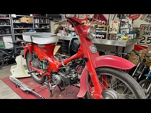 Honda C102 - Lifan swap video #1 of 3