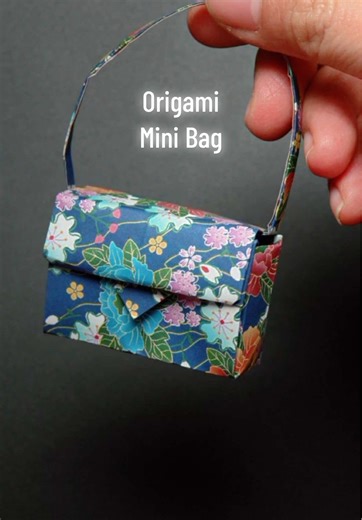 Mini Origami Handbag: A Perfect Gift Idea