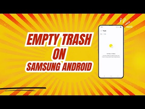 How to Empty Trash on Samsung Android Smartphone