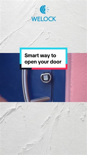 WELOCK smart lock,smart way to open your door #welock #explorewelock #smarthome #welocksg #fingerprintlock #lockcylinder #welocktouch41 #technology #smartlock #smartlifes #diy #keyless