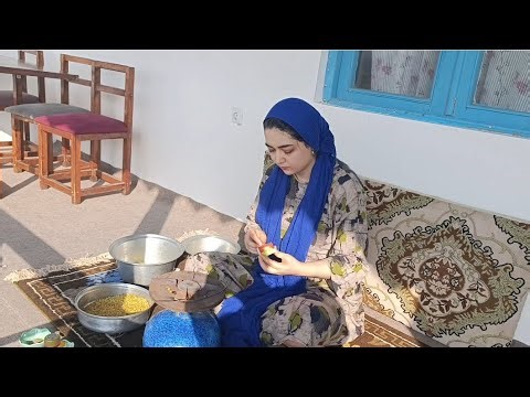 Routine Rustic Life in the north of IRAN | Making Local Breakfast