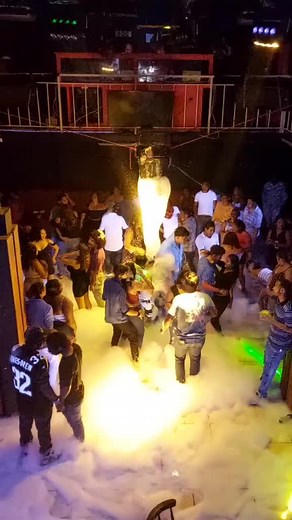 Foam Party at MJ's Night Club in Belize City