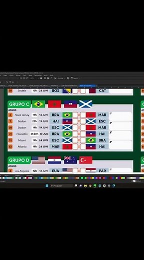 ⚽BAIXE A TABELA DA COPA 2026 EM PDF PRONTA PARA IMPRESSÃO