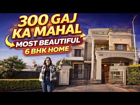 Inside Tour a Brand New 300 Gaj 6 BHK House Design With Lift | House Sale in Mohali Sector 89 Gmada