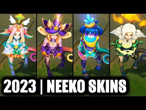 ALL NEEKO SKINS SPOTLIGHT 2023 | League of Legends